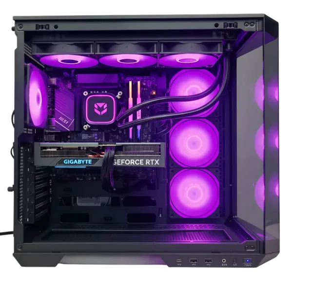 Игровой компьютер 989804 (Ryzen 9 9900X 4,4 ГГц/AMD B850/32 ГБ DDR5 6 ГГц/2048 ГБ SSD/RTX 5070 12 ГБ/Wi-Fi/1000W/MSI MAG Pano 100R PZ Black) - купить по выгодной цене!