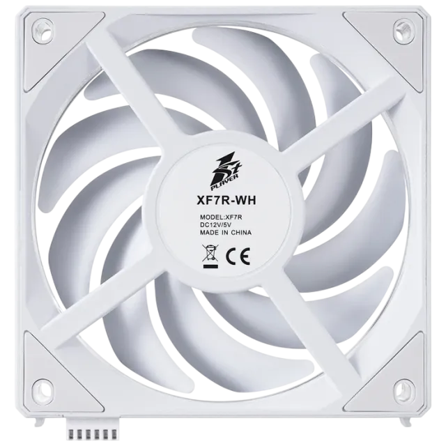 Вентилятор для корпуса 1STPLAYER XF7 ARGB White (XF7-WH-1IN1) купить! 