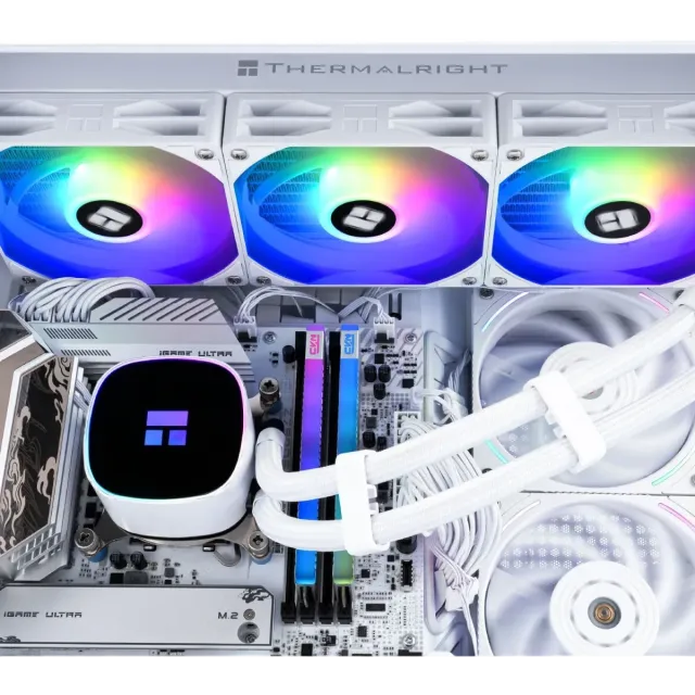 Система водяного охлаждения Thermalright Frozen Horizon 360 ARGB White V2 (TRFH360AWV2) купить! 