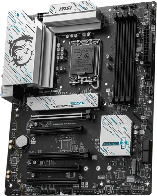 Материнская плата MSI B760M GAMING PLUS WIFI DDR4 купить! 