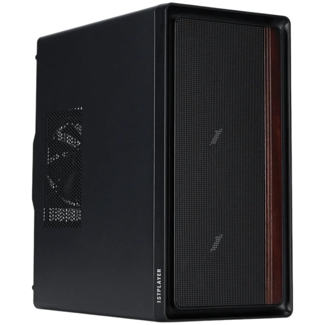 Компьютерный корпус 1STPLAYER WD1 Black (WD1-BK-3F) купить! 