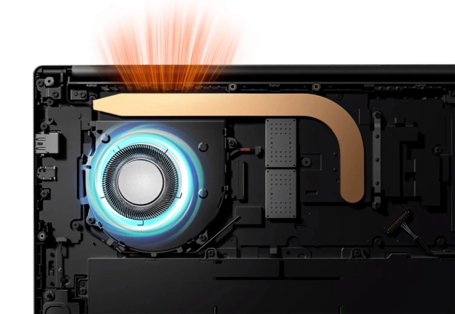 Ноутбук HONOR MagicBook X14 Plus 2025 (Core 5 220H/14"/2880x1800/32Gb/1Тб/Win 11 Home) 5301ALXY Светло-голубой. - фото