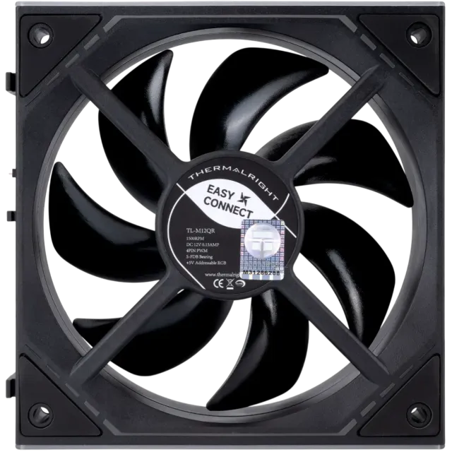 Вентилятор для корпуса Thermalright TL-M12QR Reverse ARGB Black (TRTLM12QR) купить! 