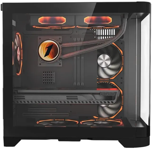 Компьютерный корпус 1STPLAYER UVIEW UV5 Black (UV5-BK) купить! 