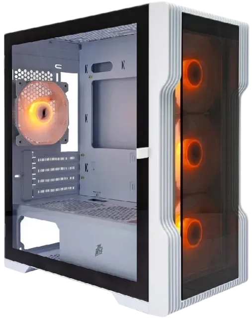Компьютерный корпус 1STPLAYER TRILOBITE T3-G ARGB White (T3-G-WH-4F7-W) купить! 
