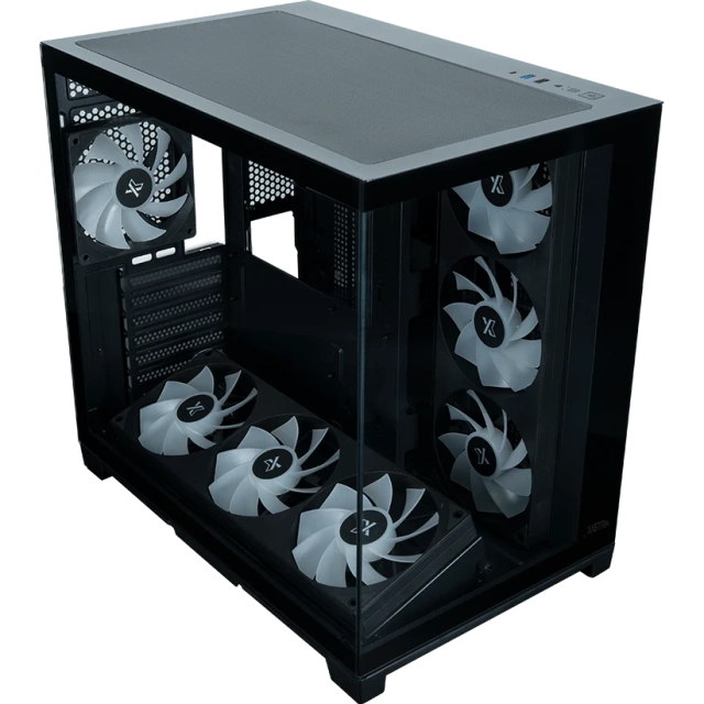 Компьютерный корпус XASTRA QW500 7ARGB-FC-C6-UC Black (QW500-2FA36A-1FC12-C6-UC) купить! 