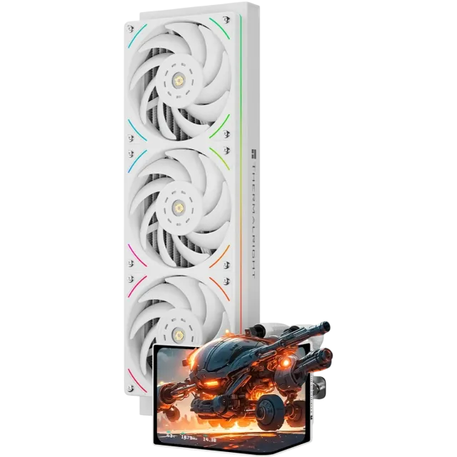Система жидкостного охлаждения для процессора Thermalright Levita Vision 360 UB ARGB White (TRLV360UBAW) купить! 