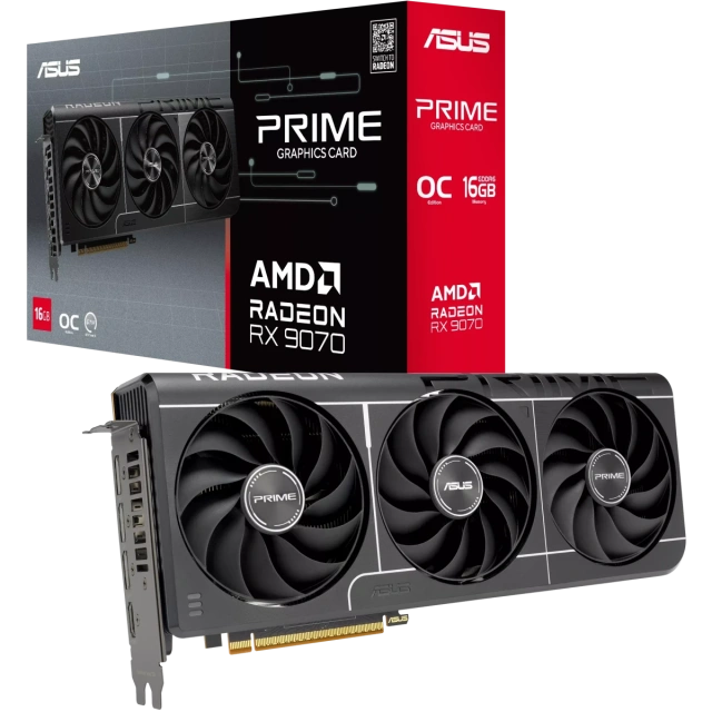 Видеокарта ASUS Radeon RX 9070 OC 16GB (PRIME-RX9070-O16G-EVO) купить! 
