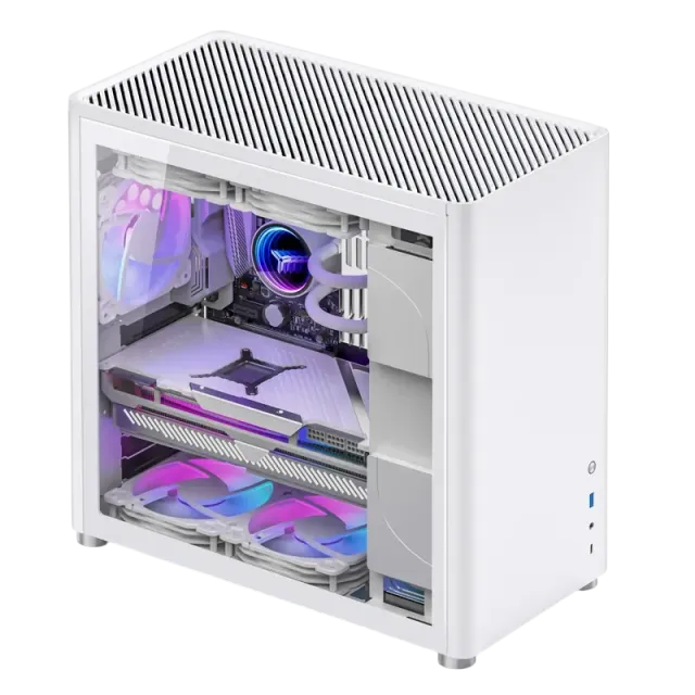 Компьютерный корпус Jonsbo D40 TG White купить! 