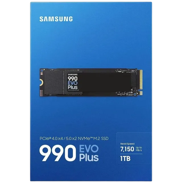 Твердотельный накопитель Samsung 1000 Gb 990 EVO PLUS (MZ-V9S1T0BW) купить! 