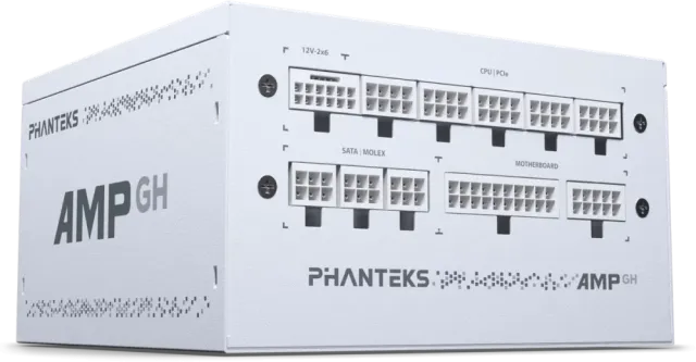 Блок питания Phanteks 750W AMP GH White (PH-P750GH_WT01) 16 Pin (PCIe 5.0 Connector Cable Details) купить! 