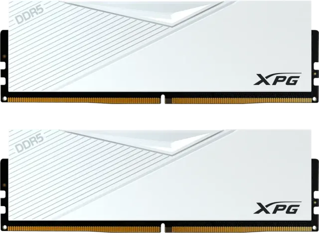 Оперативная память DDR5 32 ГБ 6400 МГц ADATA XPG LANCER White (AX5U6400C3216G-DCLAWH) модулей 2 купить! 