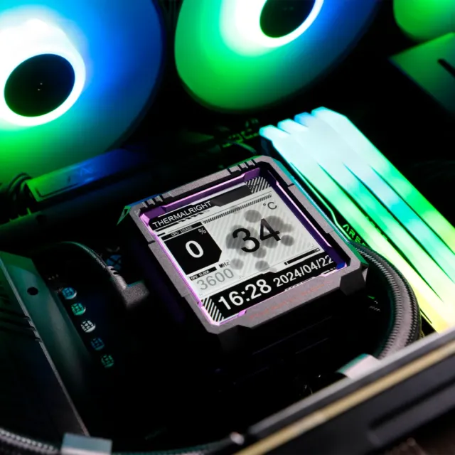 Система водяного охлаждения Thermalright Frozen Warframe Pro 360 ARGB Black (TRFWP360AB) купить! 