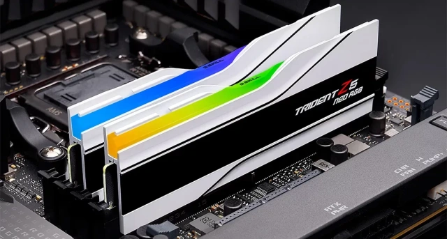 Оперативная память DDR5 64 Gb 6000 MHz G.Skill TRIDENT Z5 NEO RGB White (F5-6000J3636F32GX2-TZ5NRW) купить! 