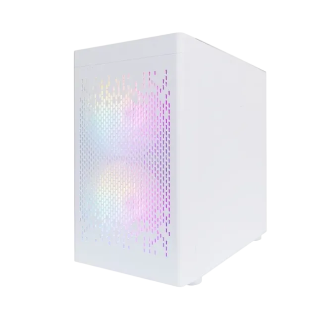 Компьютерный корпус 1STPLAYER DK D3-B LED (D3-B-WH-2F1P-W-1F1-W) White купить! 
