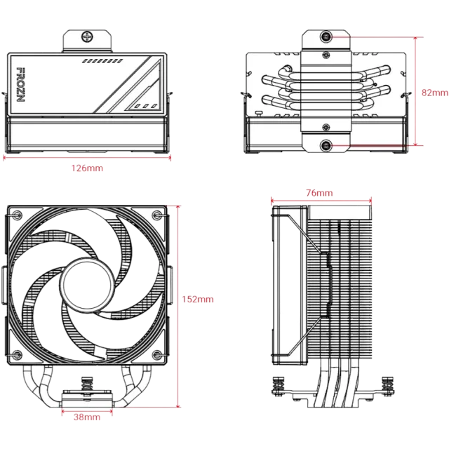 Кулер для процессора ID-COOLING FROZN A410 SE ARGB купить! 