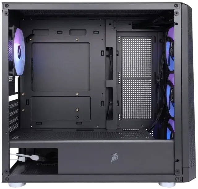 Компьютерный корпус 1STPLAYER FD5-M ARGB Black ARGB (FD5-M-BK-4F2(AP)) купить! 