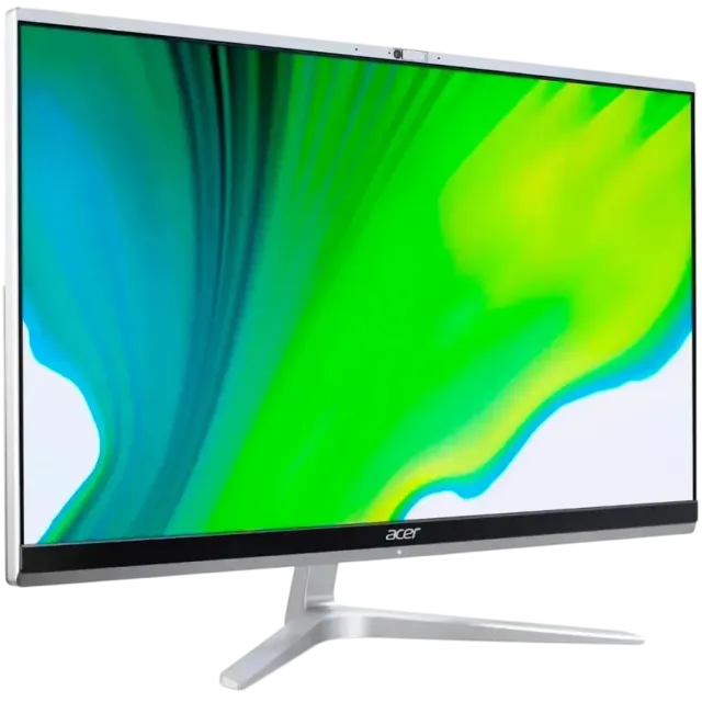 Моноблок 23.8" Acer Aspire C24-1650 (Intel Core i5-1135G7 2.4Ghz/23.8"/1920x1080/32Gb/1024Gb SSD/Intel Iris Xe Graphics/Win 11 Pro) DQ.BFSER.005, Серебристый