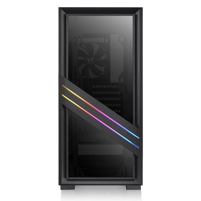 Компьютерный корпус Thermaltake VERSA T35 TG RGB CA-1R7-00M1WN-00 Black купить! 