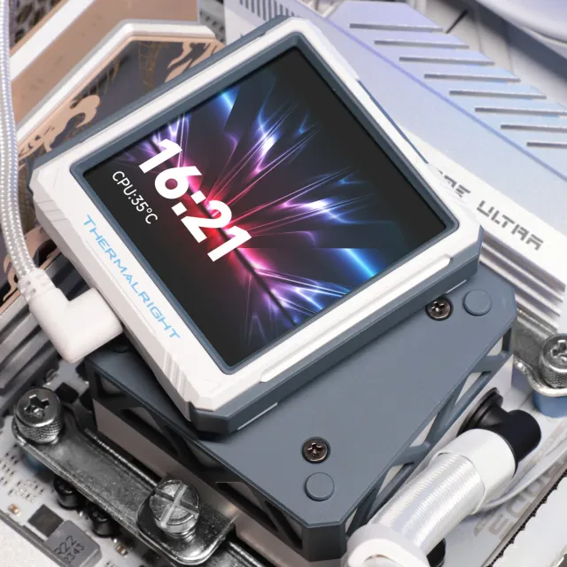 Система водяного охлаждения Thermalright Frozen Warframe 360 Ultra ARGB White (TRFW360UAW) купить! 