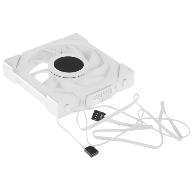 Вентилятор для корпуса Lian Li UNI FAN SL WIRELESS LCD 120 12SLLCD1W1W ARGB White (G99.12SLLCD1W1W.R0) купить! 