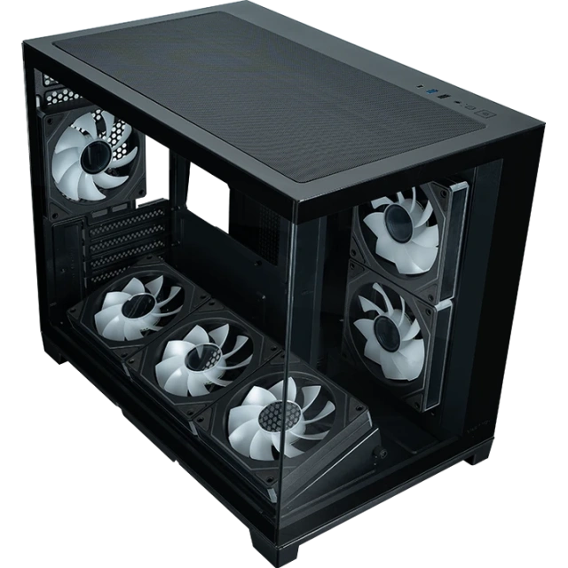 Компьютерный корпус XASTRA QW500M 6ARGB-C10-UC Black (QW500M-6FM12A-C10-UC) купить! 