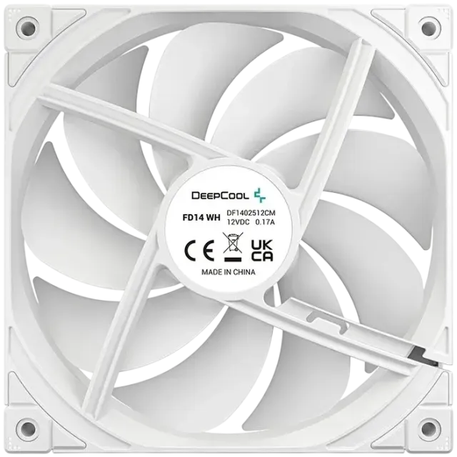 Вентилятор для корпуса Deepcool FD14 WH White купить! 