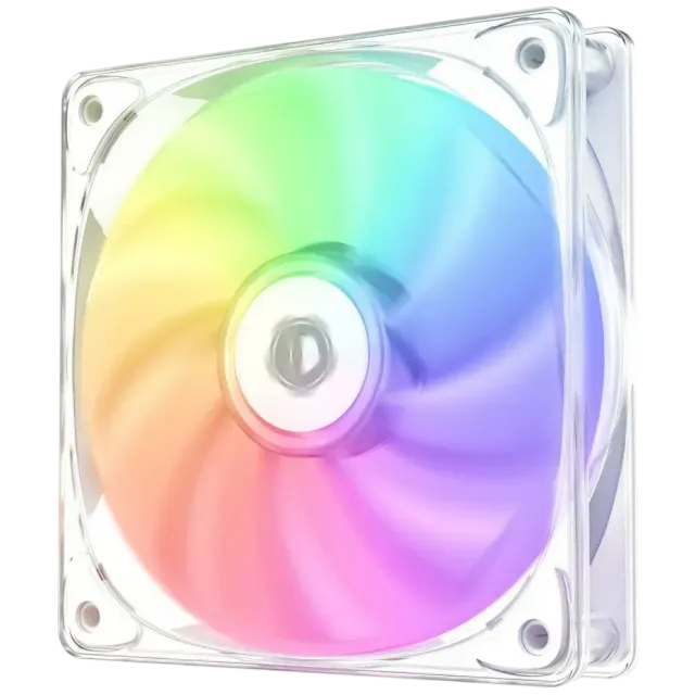 Вентилятор для корпуса ID-Cooling CRYSTAL 120 White ARGB PWM купить! 