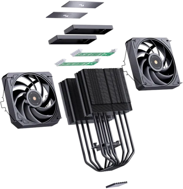 Кулер для процессора JONSBO HX6280 ARGB Black купить! 