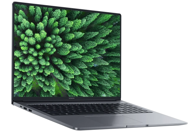 Ноутбук HONOR MagicBook X16 2024 BRN-H56 (Ryzen 5 7640HS/16"/1920x1200/16Gb/1Tb SSD/Radeon 760M/Win 11 H) Silver - фото