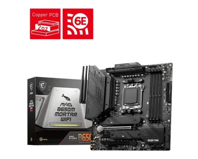 Материнская плата MSI MAG B650M MORTAR WIFI купить! 