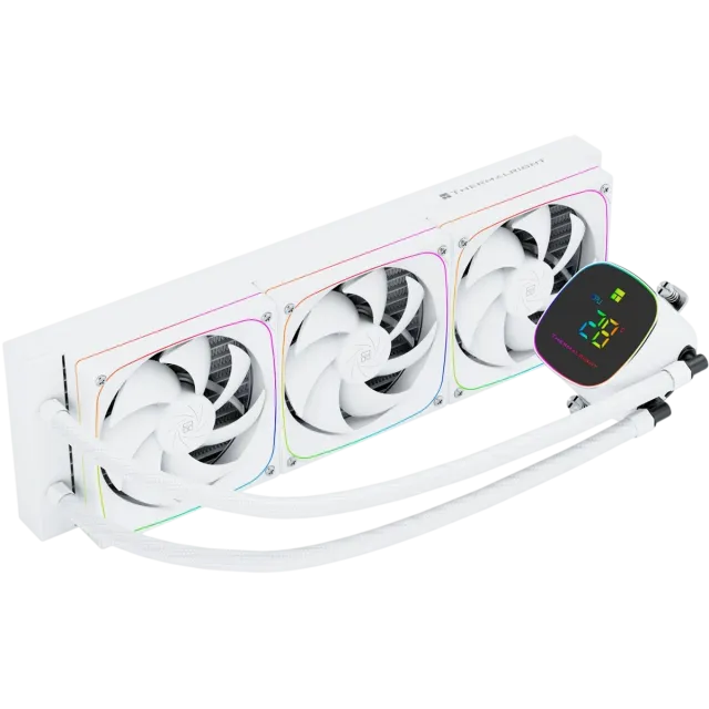 Система жидкостного охлаждения для процессора Thermalright Frozen Horizon 360 Digital ARGB White (TRFH360DAW) купить! 