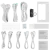 Блок питания Deepcool 750W GAMERSTORM PS750G WH White 16 Pin (PCIe 5.0 Connector Cable Details) купить! 
