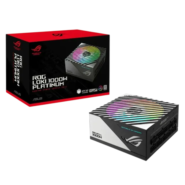 Блок питания ASUS 1000W ROG-LOKI-1000P-SFX-LGAMING 90YE00N1-B0NA00 купить! 