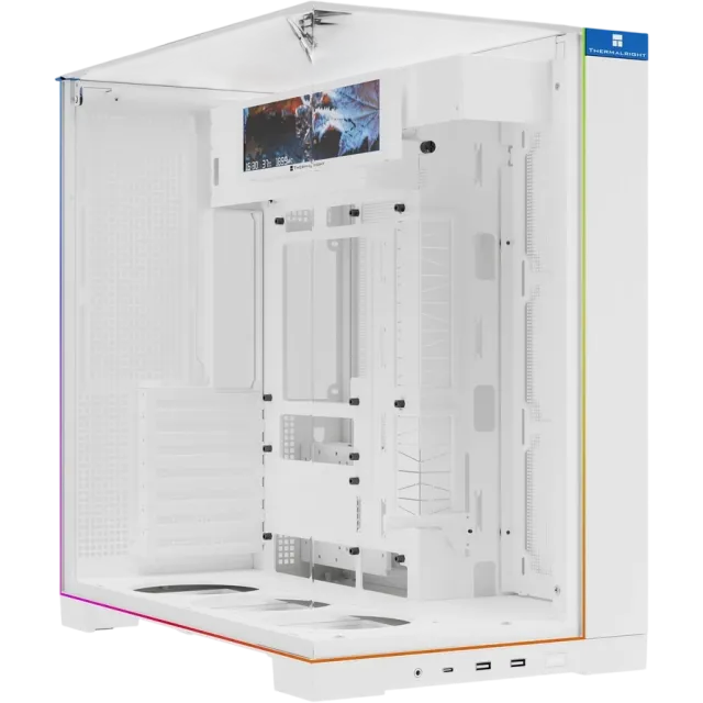Компьютерный корпус Thermalright TR-A70 Vision TG ARGB LCD White (TRA70VW) купить! 