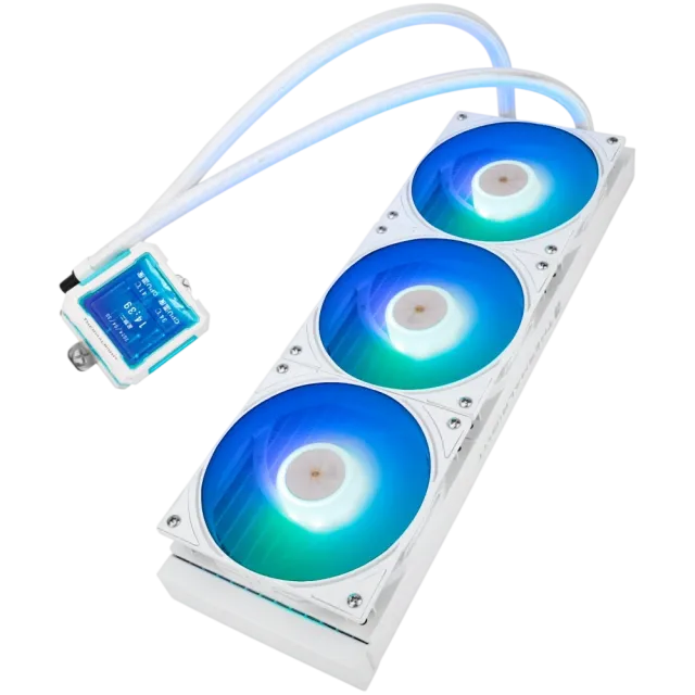 Система жидкостного охлаждения для процессора Thermalright Frozen Warframe Pro 360 ARGB White (TRFWP360AW) купить! 
