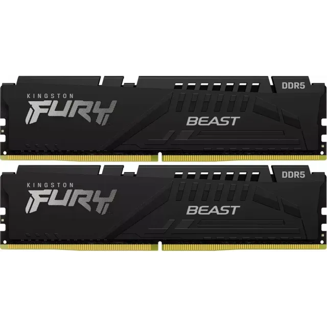 Оперативная память 64 Gb 6000 MHz Kingston FURY Beast (KF560C36BBE2K2-64) купить! 