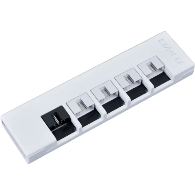Блок питания Lian Li 1000W RS1000G USB HUB White (G9P.RS1000G.WH00.RU) 16 Pin (PCIe 5.1 Connector Cable Details) купить! 