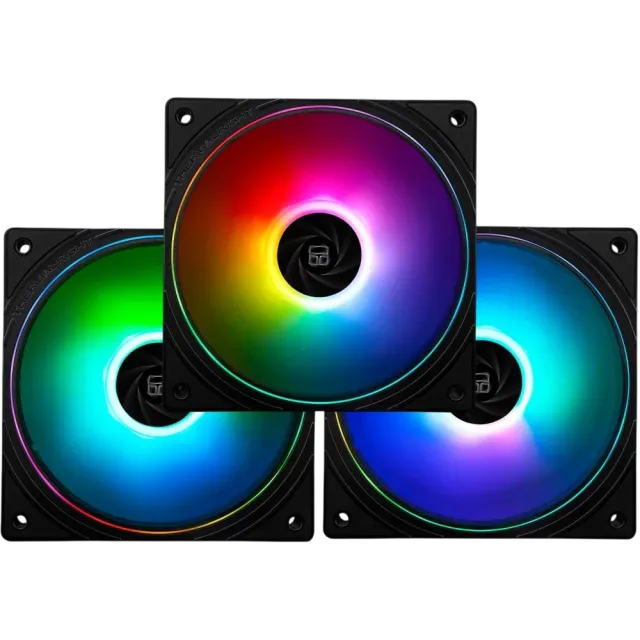 Комплект вентиляторов для корпуса Thermalright TL-S12-S ARGB Black (TRTLS12S.3P) купить! 