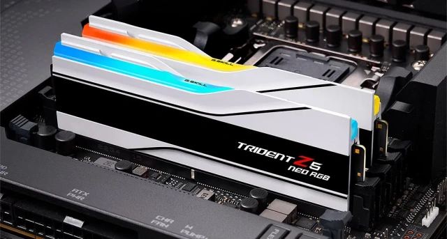 Оперативная память DDR5 64 Gb 6000 MHz G.Skill TRIDENT Z5 NEO RGB White (F5-6000J3636F32GX2-TZ5NRW) купить! 