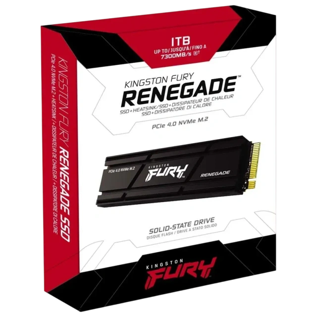 Твердотельный накопитель SSD 1 ТБ M.2 NVMe Kingston (SFYRSK/1000G) купить! 