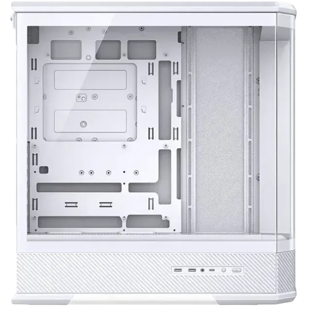 Компьютерный корпус Jonsbo D400 TG White купить! 