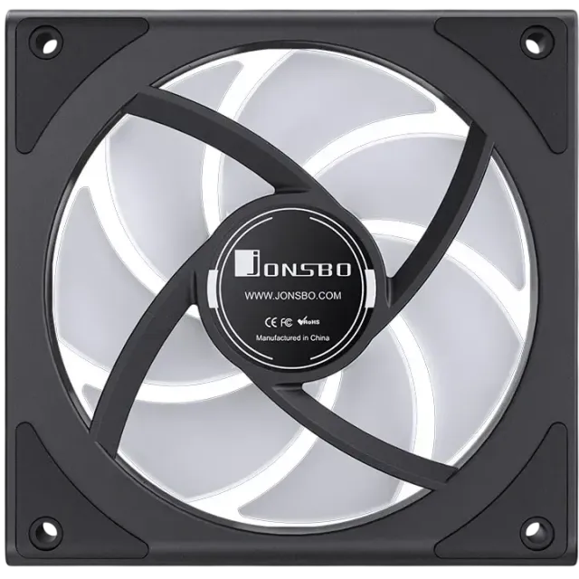 Комплект вентиляторов для корпуса JONSBO ZK-120B (3 in 1) ARGB LED Black купить! 