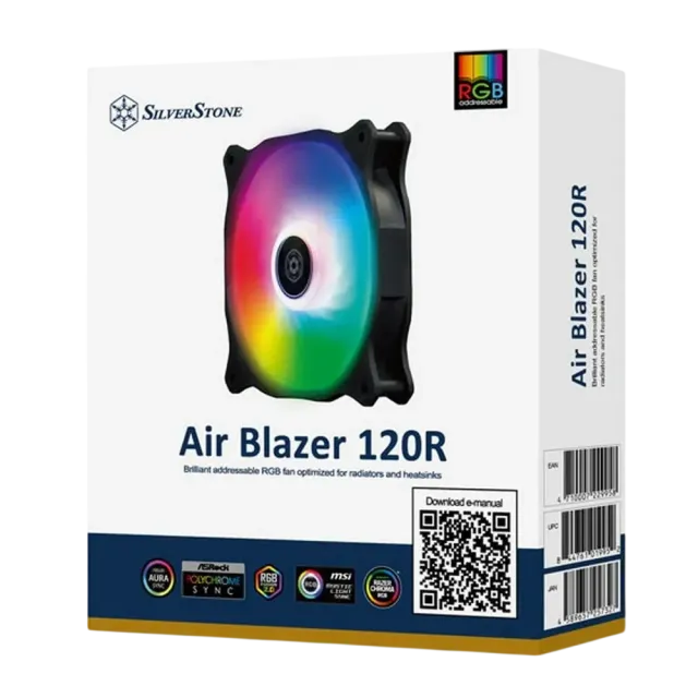 Вентилятор для корпуса SilverStone SST-AB120R-ARGB G52AB120RARGB20 PWM купить! 