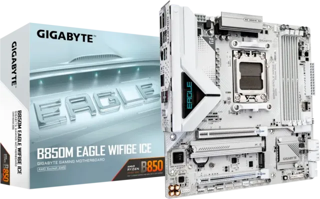Материнская плата Gigabyte B850M EAGLE WIFI6E ICE купить! 