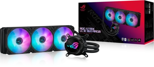 Система водяного охлаждения ASUS ROG STRIX LC III 360 ARGB (90RC00T1-M0UAY0) купить! 