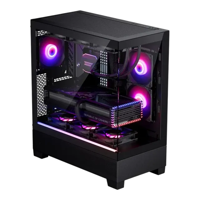 Компьютерный корпус Phanteks 523 XT View ARGB TG Black (PH-XT523V1_DBK01_RU) купить! 