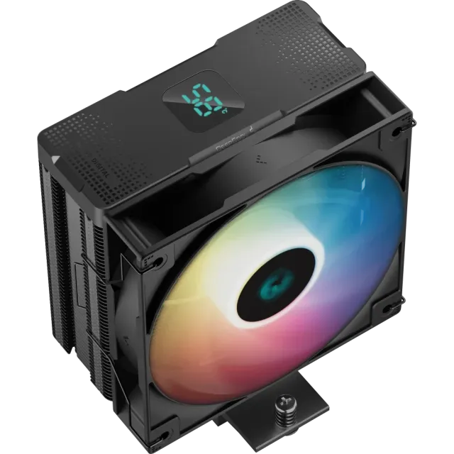 Кулер для процессора Deepcool AG400 DIGITAL BK ARGB Black купить! 