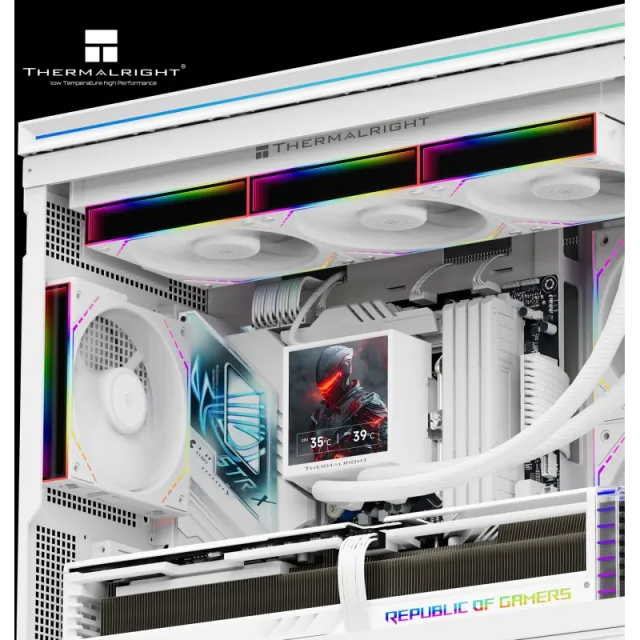 Система жидкостного охлаждения для процессора Thermalright Peerless Vision 360 ARGB White (TRPV360AW) купить! 