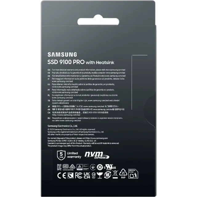 Твердотельный накопитель Samsung 1000 Gb 9100 PRO (MZ-VAP1T0CW) купить! 